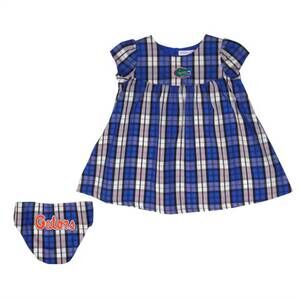 NEW SARA LYNN TOGS girls' university of florida campus dress set in navy